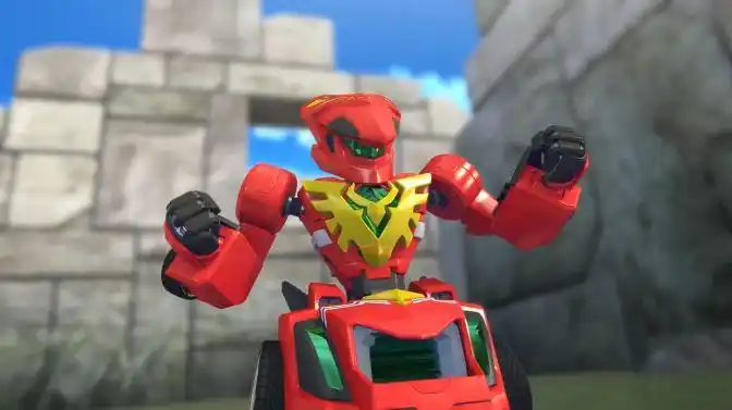 跳跃战士:升级后的烈焰圣骑,力量强到夸张,这也太猛了吧-母婴亲子视频