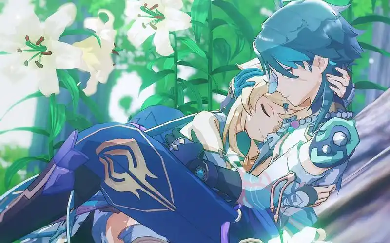 荧魈绝世甜恋,纯荧魈cp向 ,糖分超高.