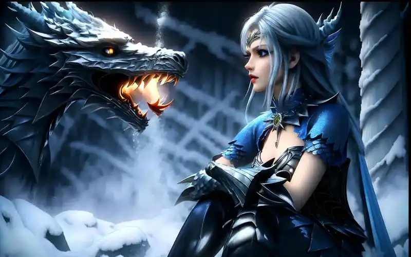 恶魔法则乔安娜-冰龙魔法骑士