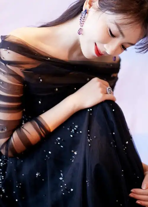 刘涛暗夜星河长裙优雅写真图片68