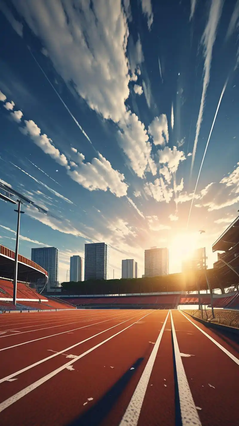 这组青春活力操场壁纸真是太燃了!