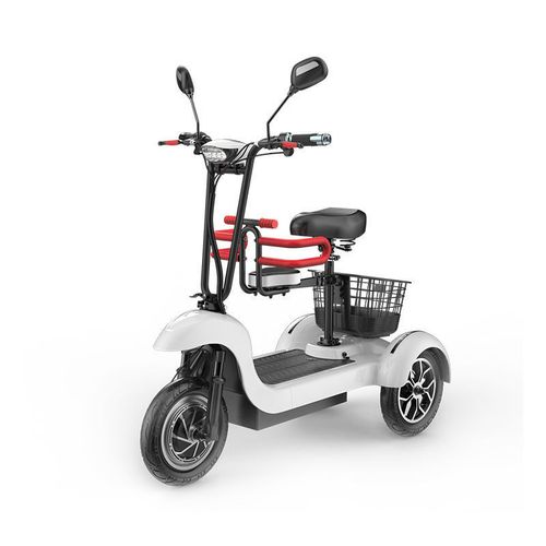 家用轻便小型女士代步车电动三轮车成人迷你折叠家用男女士代步车接