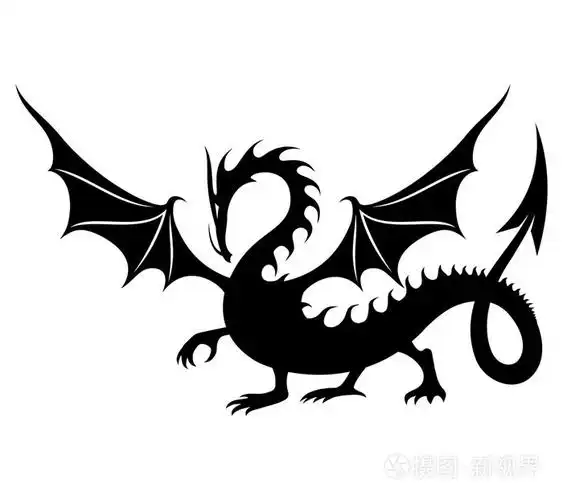 矢量符号.龙
