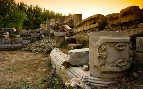 北京圆明园遗址图片桌面壁纸