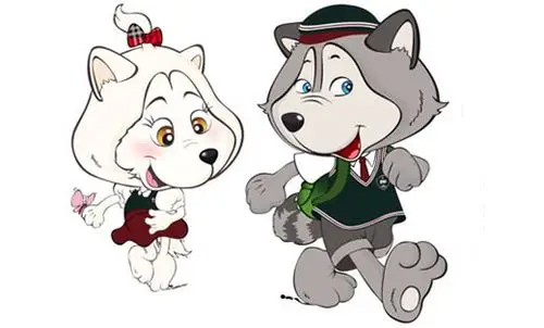 七匹狼卡通形象设计