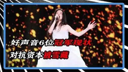 好声音6位冠军现状,有的对抗资本被雪藏,有的火得一塌糊涂