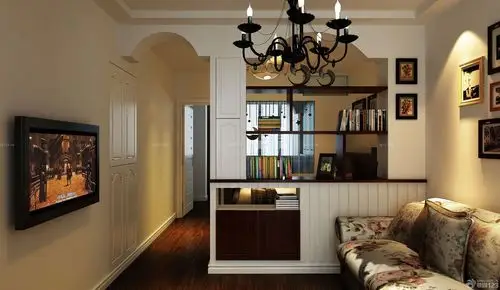 小户型一室改两室隔断装修效果图