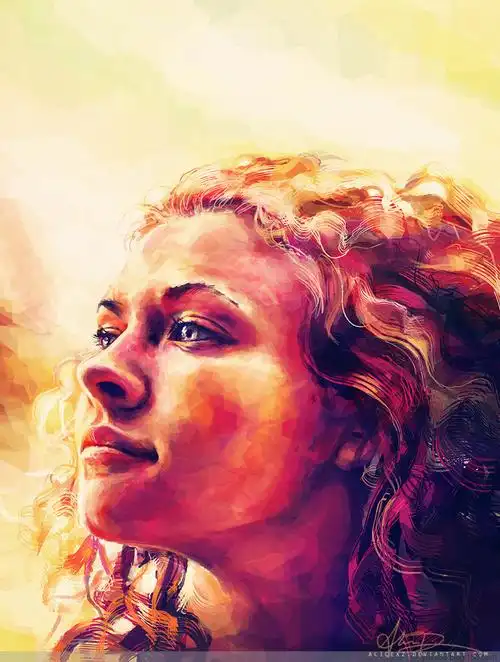 美国绘画大师alicexz精湛人物肖像作品