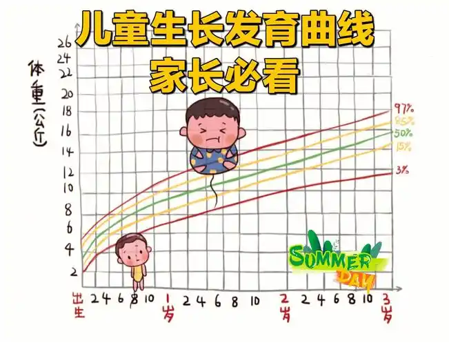 儿童生长曲线很重要家长要会看