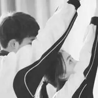 黑白情侣头像高冷侧脸 唯美侧脸情侣头像_微信头像图片大全