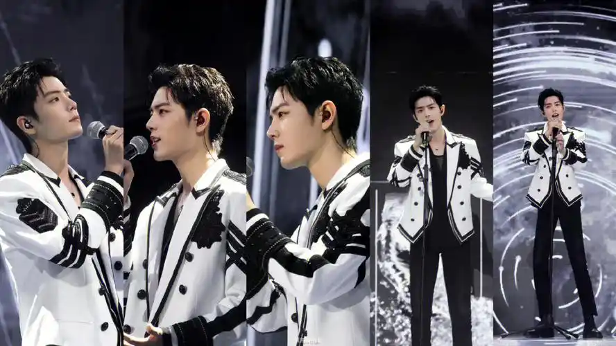 肖战  如果这世界复杂虚假喧哗,我用尽我的一切奔向你呀