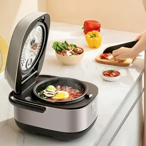 美的电饭煲ih加热 家用小型电饭锅多功能迷你2-8人 智能预约精钢釜鼎