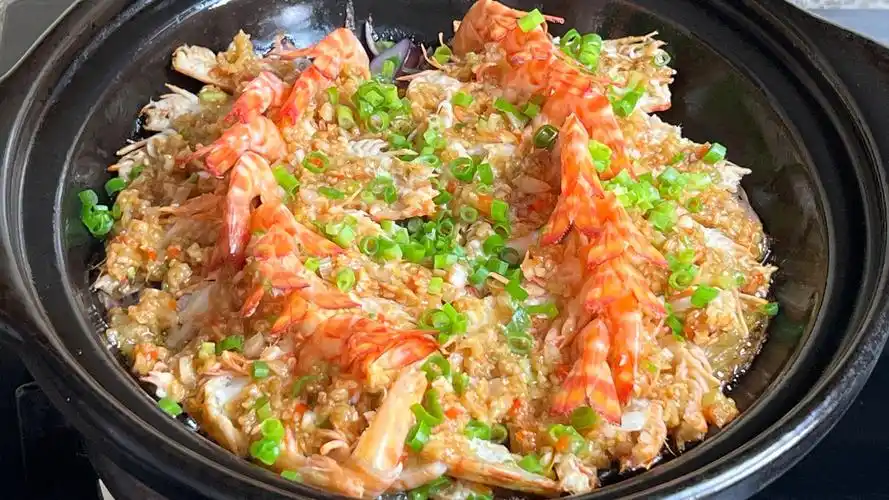 蒜蓉粉丝焗开边虾,出锅香气扑鼻,把握好几点你也能秒变大厨