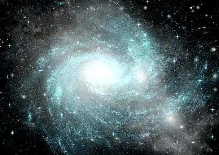 唯美星空星云背景高清图片