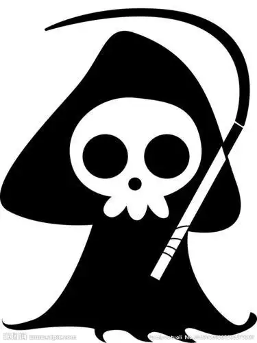 死神的简笔画 死神的简笔画卡通
