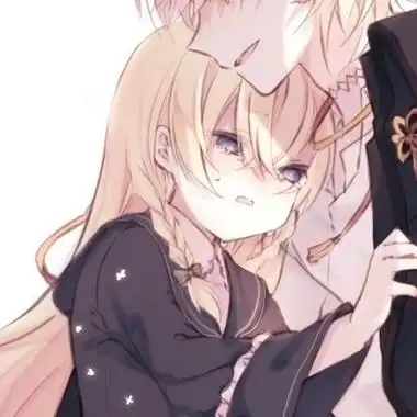 动漫情侣cp一左一右图片