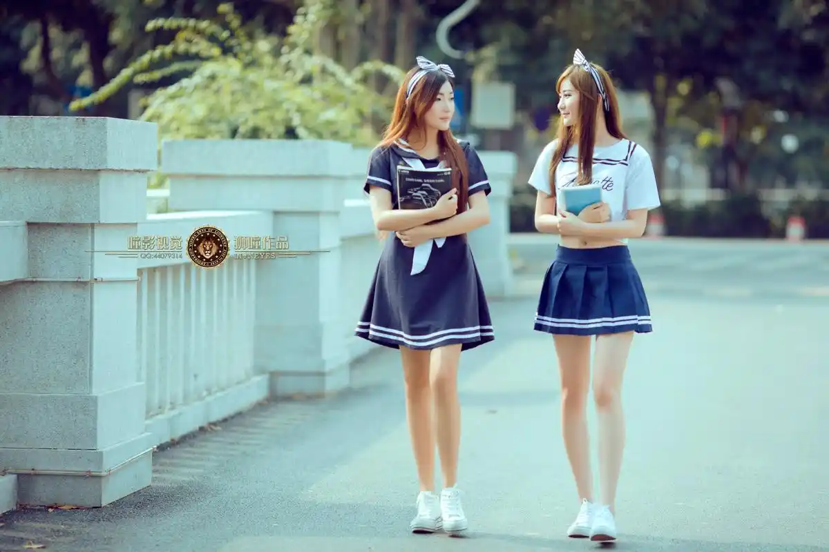 《光与影》校园风系列 闺蜜初夏