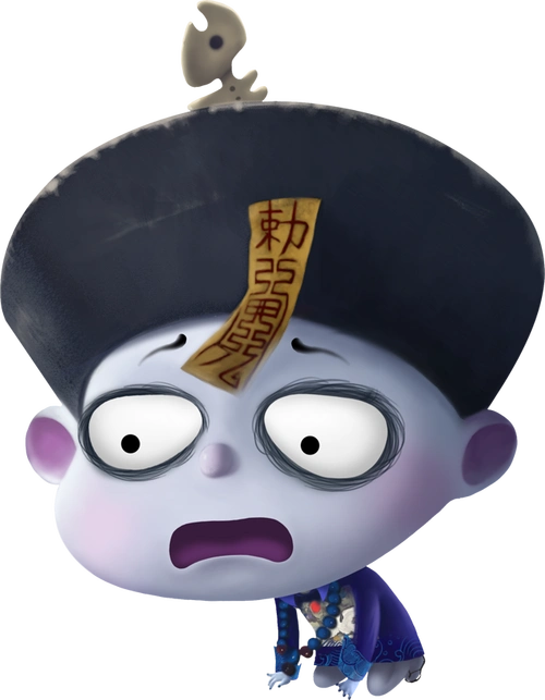 僵尸小僵尸可爱中国风僵小鱼创意壁纸卖萌萌萌的僵尸高清桌面小清新呆