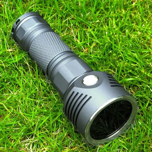 大功率365nm紫外线手电筒15w紫光棉花纤维探伤脱脂油污渍uv检测灯