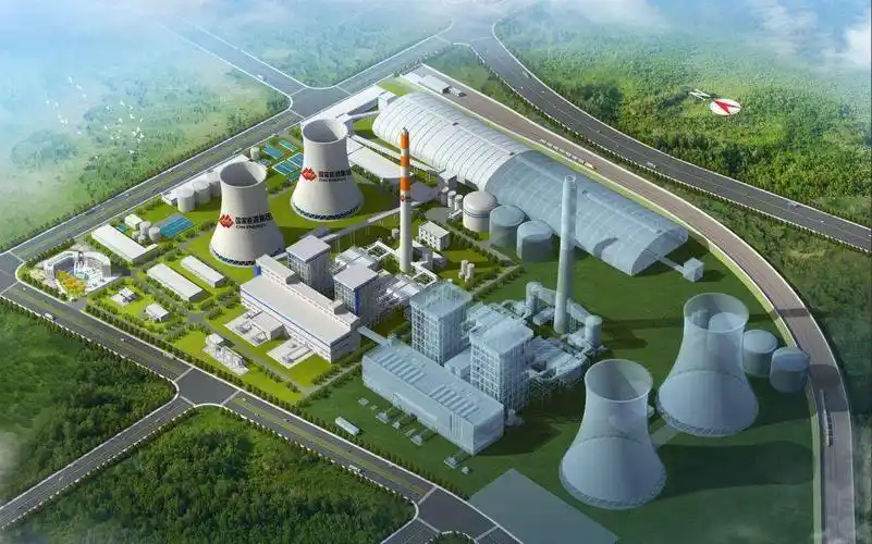 蠡县国能热电联产项目规划图.受访者供图