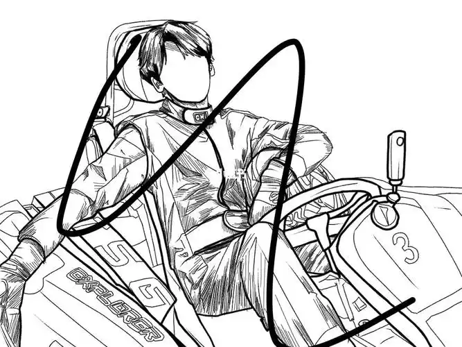 速写风线稿翟潇闻