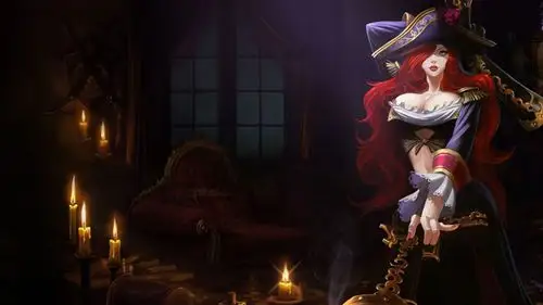 lol英雄联盟赏金猎人皮肤高清桌面壁纸图片