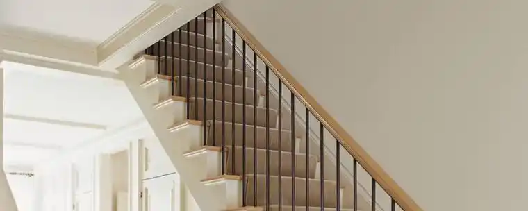 楼梯转角扶手处理方法是什么