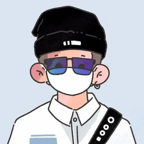 漫画头像半遮脸男 男生头像图片大全 -【爱个性】