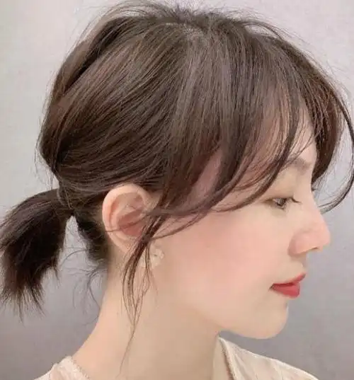 万能空气刘海发型女,适合所有女生值得一试