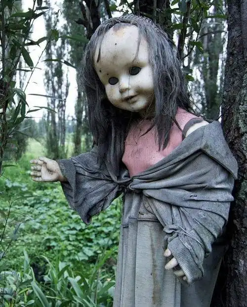 惊悚的墨西哥娃娃岛岛上遍布鬼娃娃