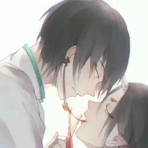 头像动漫情侣头像一左一右