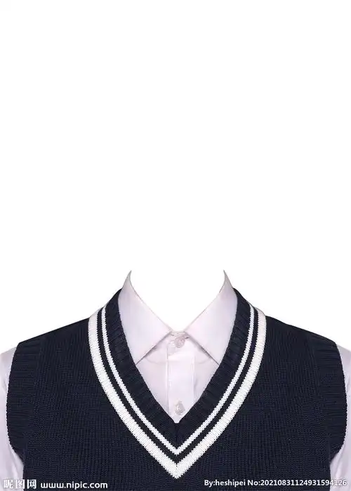 证件照学生服装校服