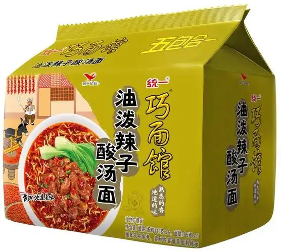 统一 巧面馆 油泼辣子酸汤面 袋装