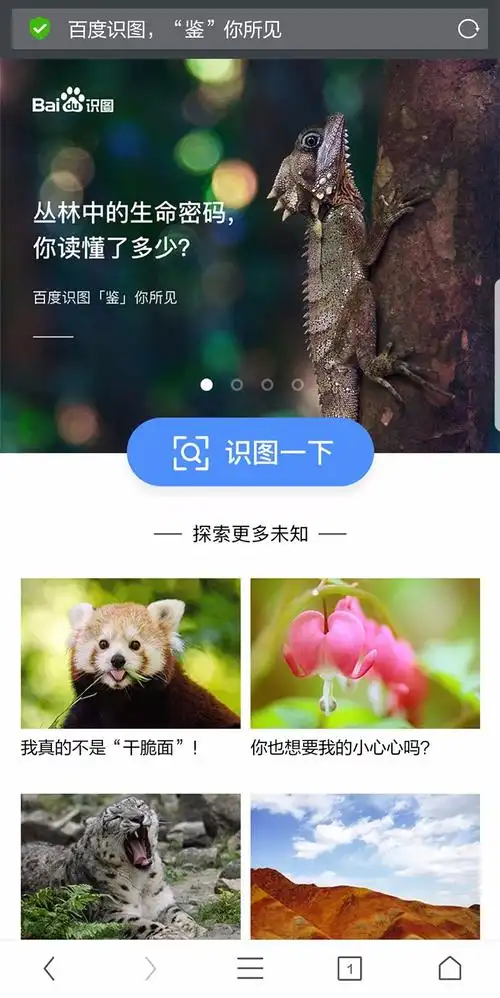 手机百度怎样上传图片 并能搜的到