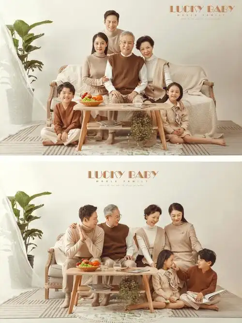 必拍系列—温馨居家全家福909198699969976996