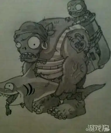 植物大战僵尸巨人僵尸简笔画未来世界