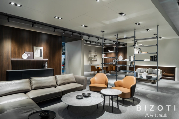 超薄隔板做客厅电视背景墙,更显空间感比佐迪独家悬