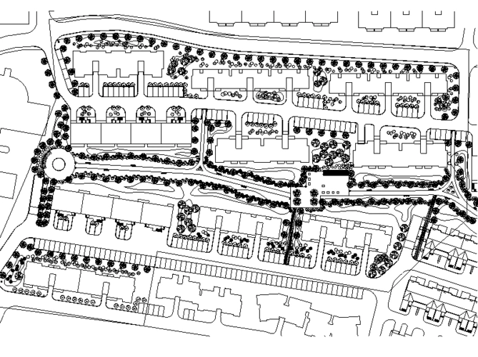 [分享]小区景观小品cad施工图资料下载