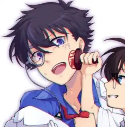 名柯基头 黑羽快斗 工藤新一(六月)