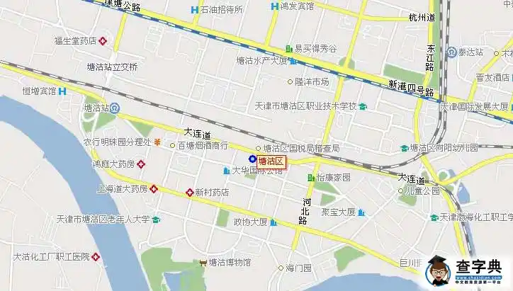 塘沽区是天津滨海新区的中心区