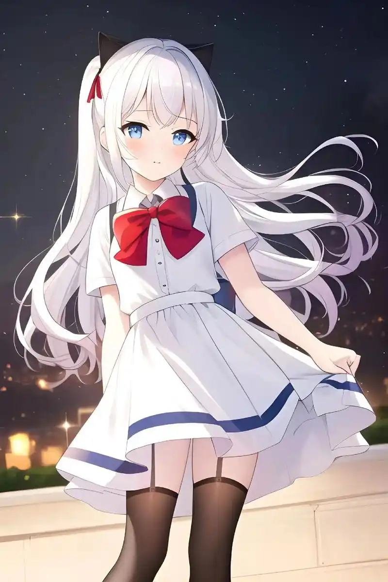 星河-动漫壁纸—气质少女.#二次元少女 #性感可爱 #美少女 - 抖音