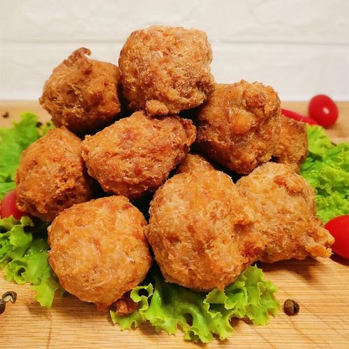 钢馋哈尔滨丸子老式风味东北特产即食熏酱熟食红肠狮子头猪肉油炸丸子