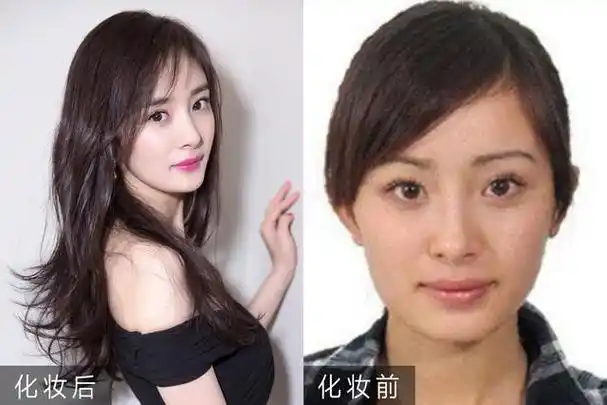 女星"妆前妆后"判若两人,反差大难辨认?化妆的重要性不言而喻