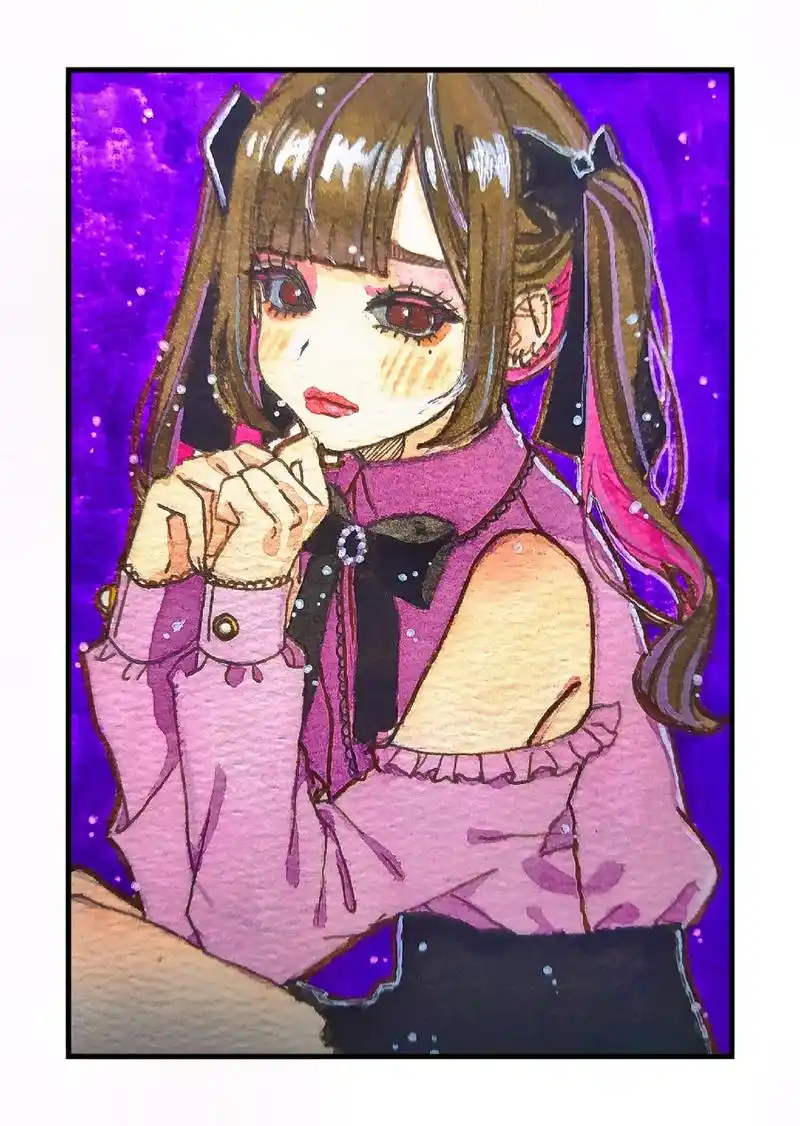 地雷系女子#手绘 #画画 ##动漫 ##临摹  - 抖音