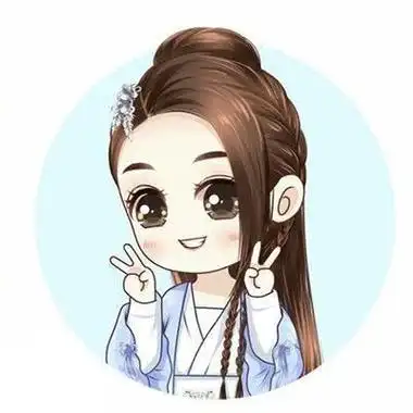 赵丽颖q版动漫头像送上萌萌哒超可爱哦