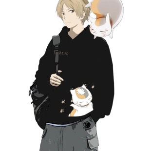 男生卫衣韩版潮流男学生宽松春夏季卡通动漫连帽外套日系潮牌衣服