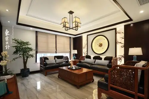 中式复式装修效果图