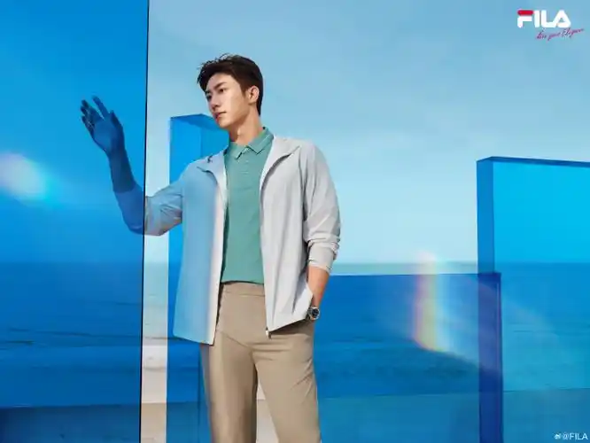 fila时尚运动代言人黄景瑜##fila精致商务