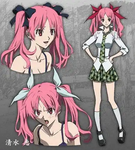 清水惠动漫形象