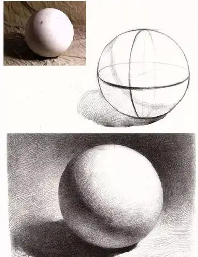 素描单体几何体大全_素描入门_零二七艺考